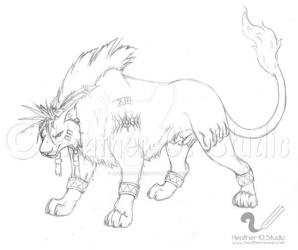 RED XIII Sketch 2010