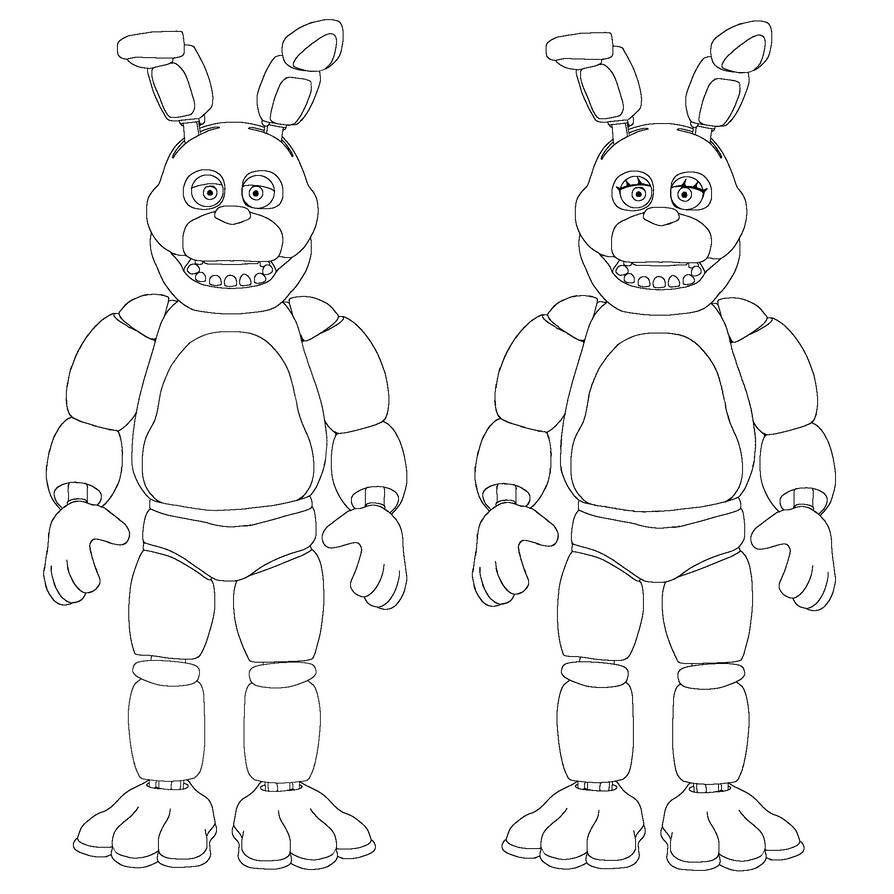 Am3 Rabbit Base FNaF 1 f2u Base (Bunny) by voids-bases on DeviantArt