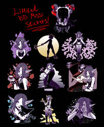 Limited Edition Missi BD stickers!