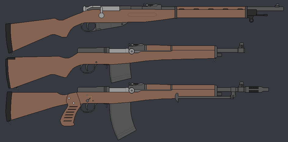 Service Rifles by Sev-777 on DeviantArt
