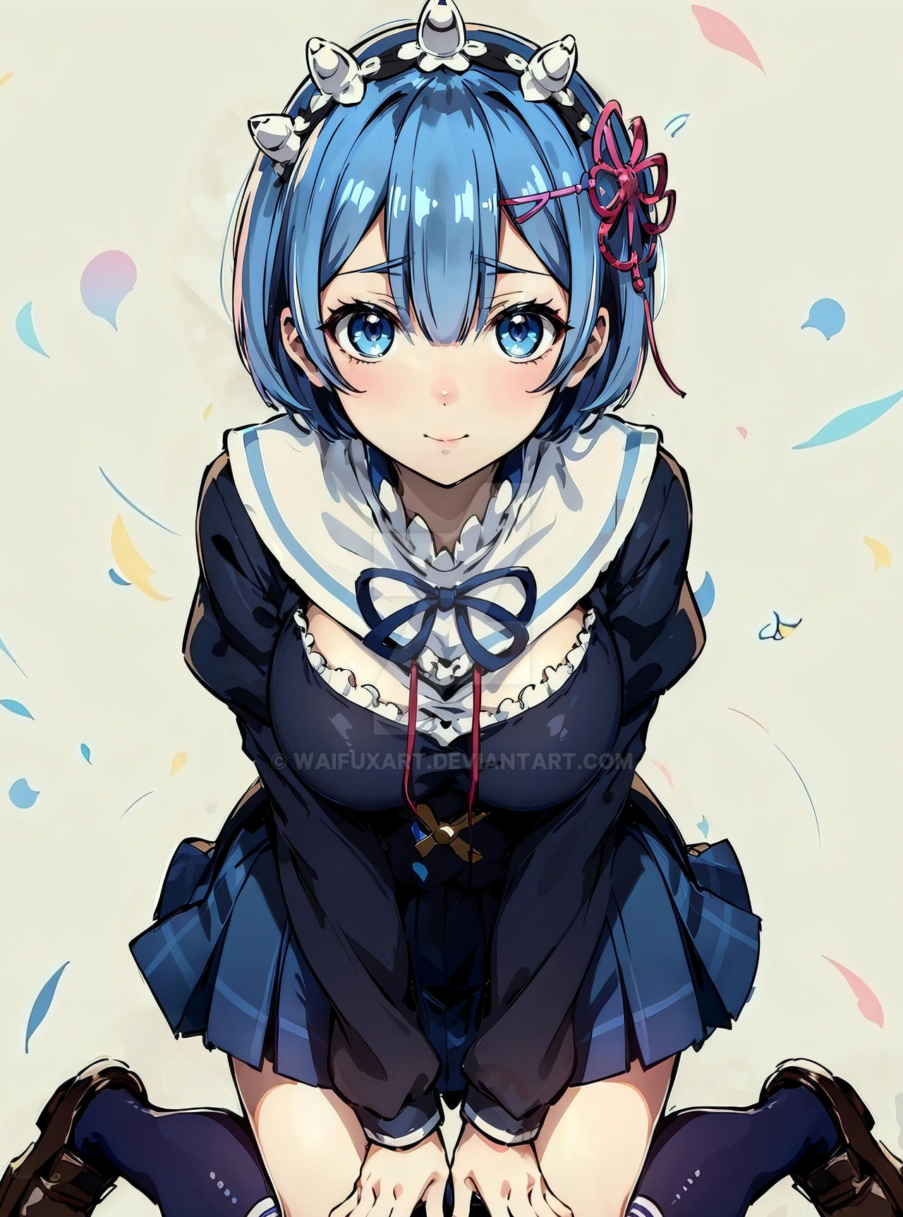 Deviantart Rem 30 Days of Rem #19 by WaifuXArt on DeviantArt