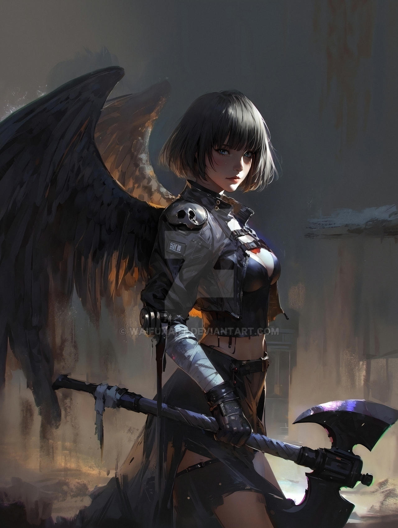 Angel Of Death By WaifuXArt On DeviantArt angel-of-death-by-waifuxart-on-deviantart