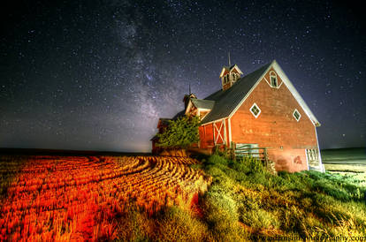 Eastern Oregon Barn and Milky Way 9-7-13