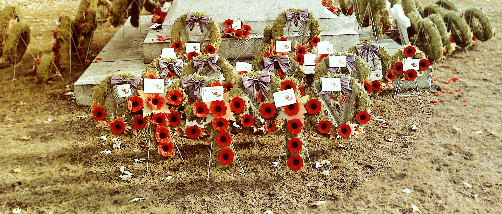 Cenotaph with Wreaths #2