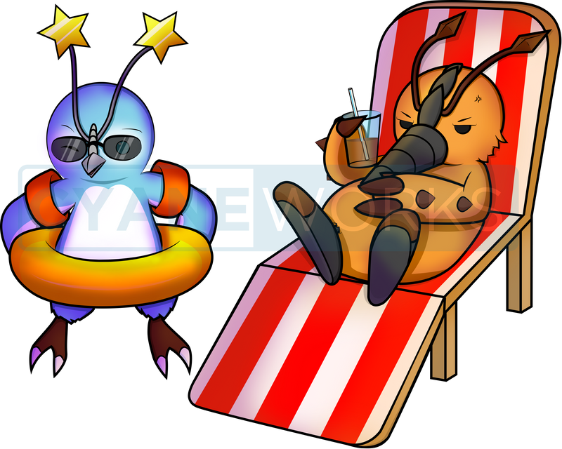 Summer Rapi Animation Summer Rappies by CyaneWorks on DeviantArt