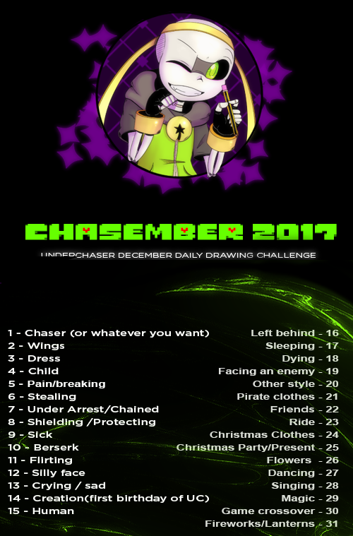 Chasember Art Challenge!