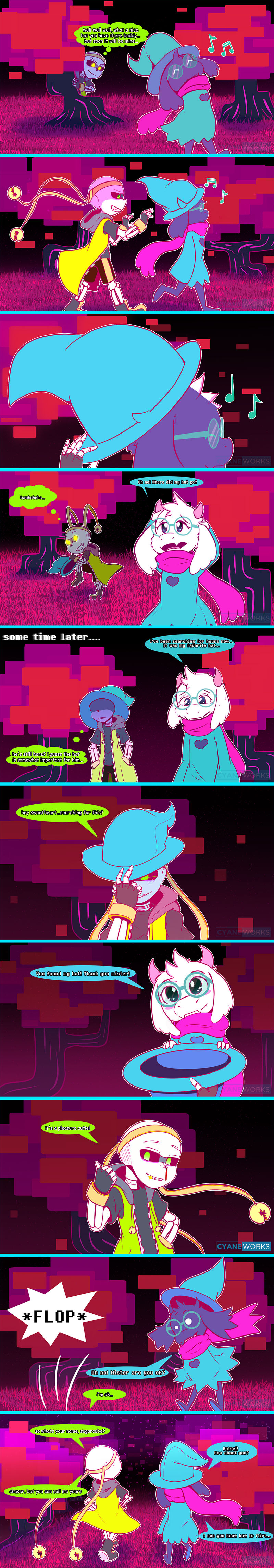 Ralsei hat! by CyaneWorks