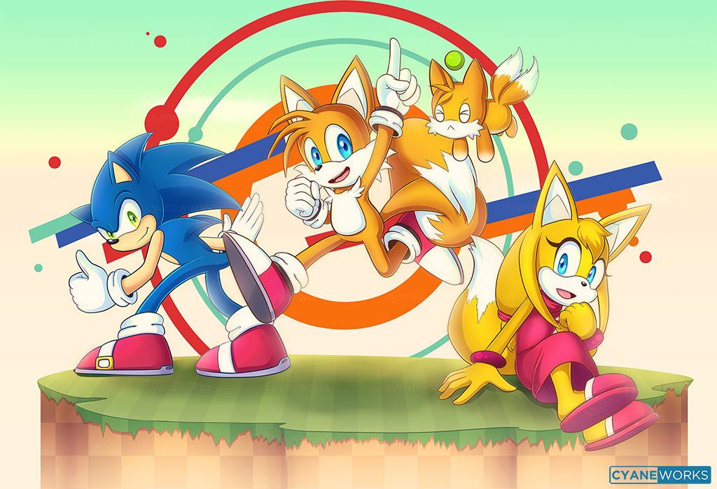 Tails and Sonic Pals