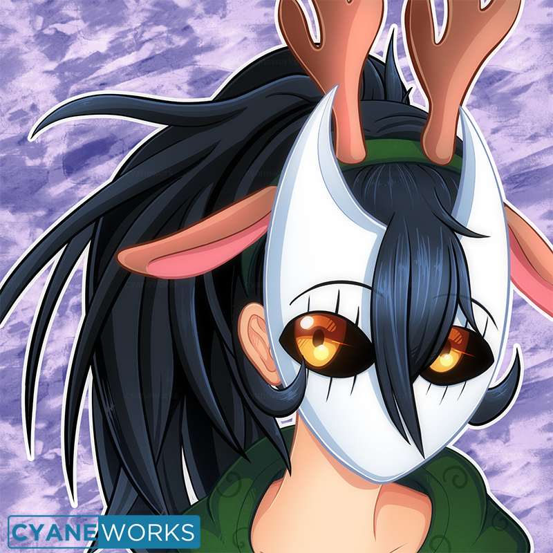 Raffle prize lady by CyaneWorks on DeviantArt