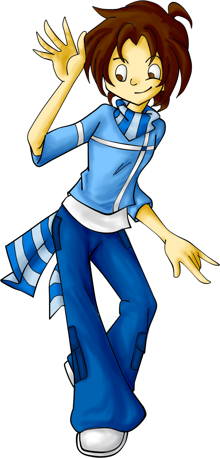 Aeli - Full body colored -