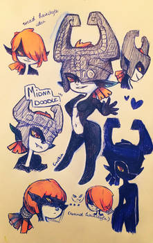 Midna doodles (2018)