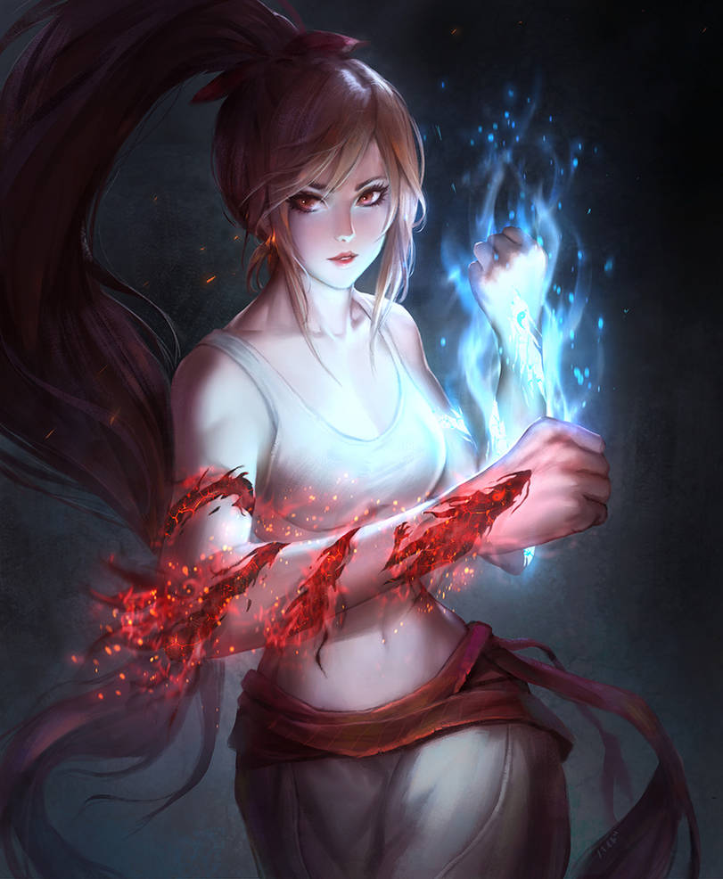 Elissa - Yin Yang version by chaosringen