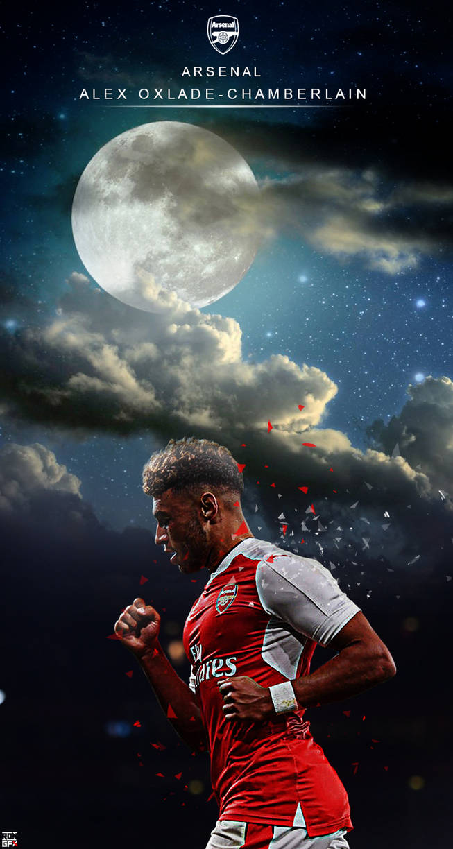 Alex Oxlade Chamberlain wallpaper/ lock screen by Ropn1996 on DeviantArt