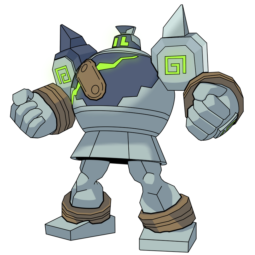 Shiny Golurk by TyrianUpyr on DeviantArt