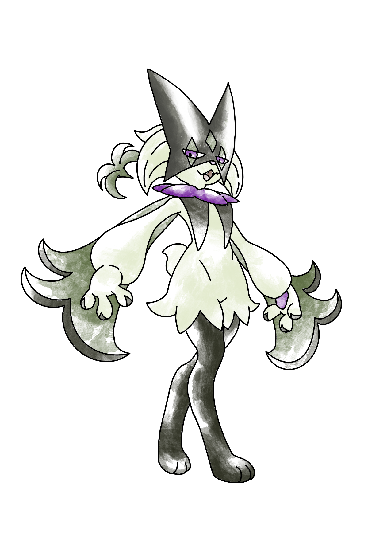 Gen 1 Meowscarada Shiny by TyrianUpyr on DeviantArt