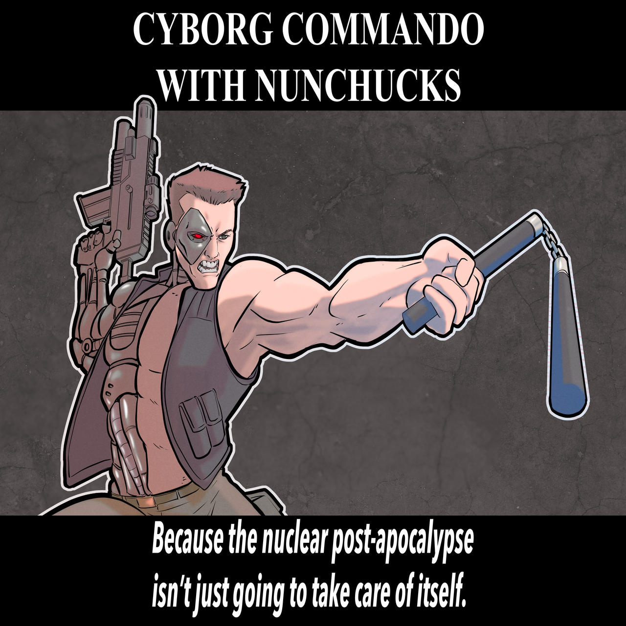 Cyborg Commando by philipspace on DeviantArt