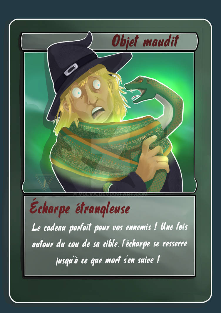 Deviantart Invisible Strangler Strangler scarf - cursed magical object by V0lva on DeviantArt