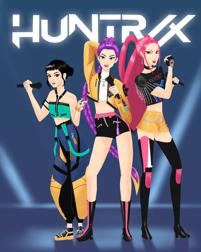Huntrix Move HUNTRIX by avztract on DeviantArt
