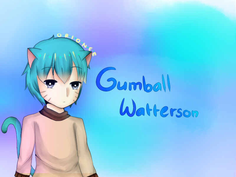 Fanart Gumball Watterson By ORionee On DeviantArt fanart-gumball-watterson-by-orionee-on-deviantart
