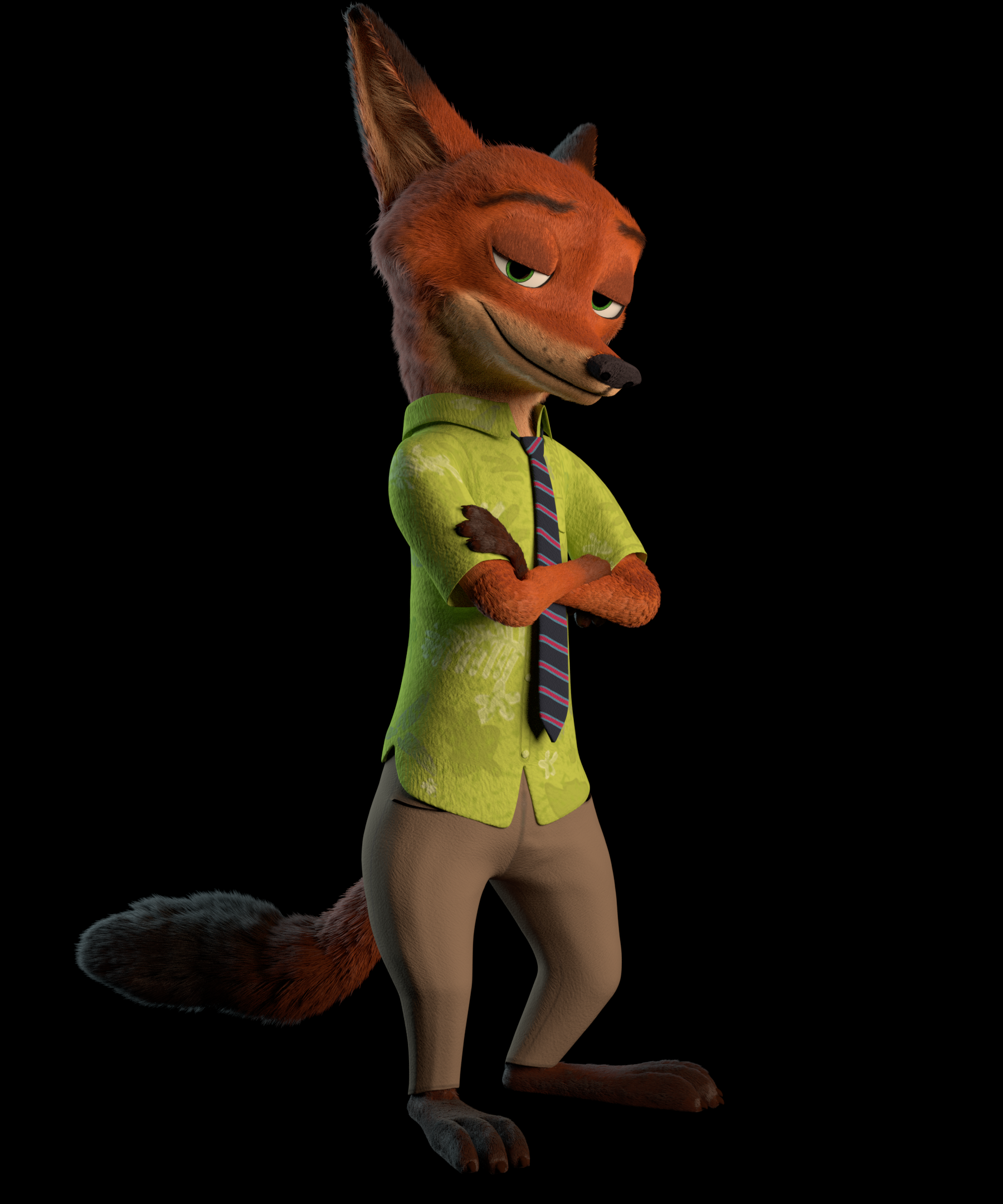 Zootopia Nick Wilde 3D model