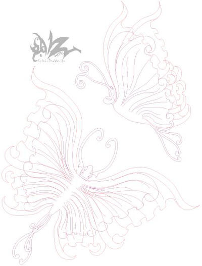 sticker ideas butterflies