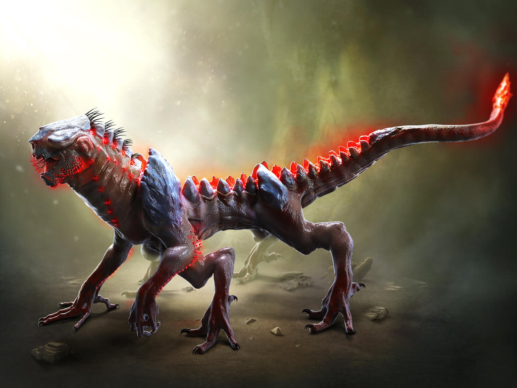 Rynyx Creature Concept Sheet - Zbrush model by franeres on DeviantArt