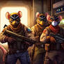 militant mice ready for activities