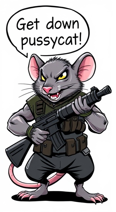 Tough rat