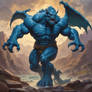 Blue Hulk dragon