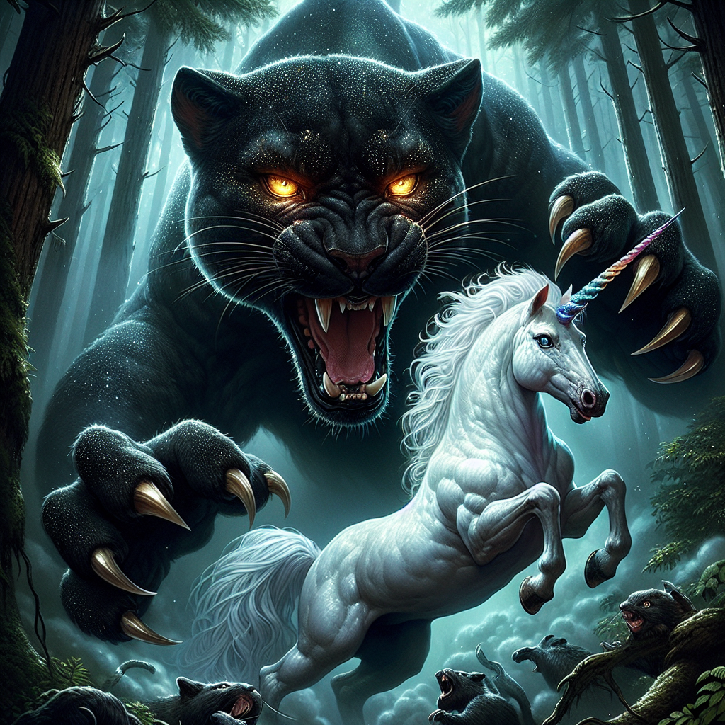 A unicorn is in big trouble