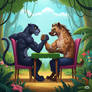 Black Panther VS Hyena