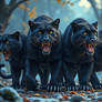 A Group of Black Panthers