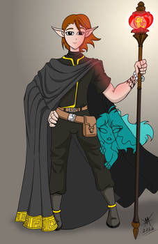 DnD Character: Kalo - Obojima Warlock