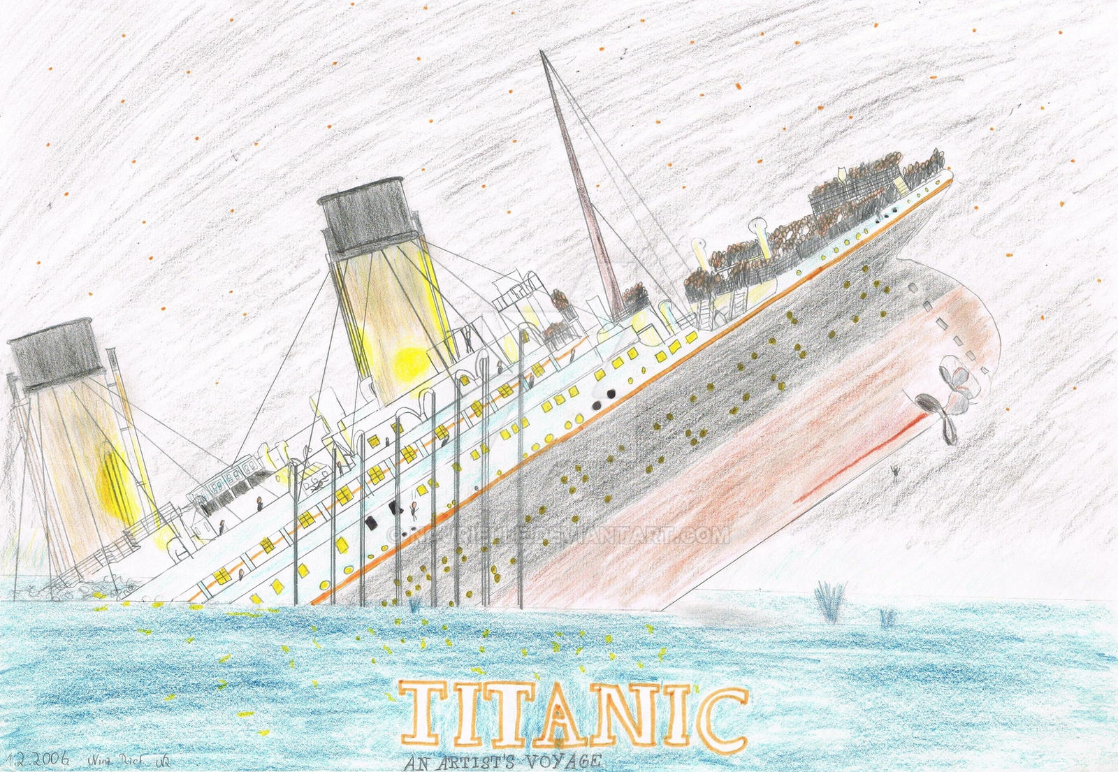 Titanic View Deviantart TITANIC by Naurielle on DeviantArt