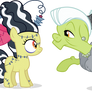 Apple Boom and Granny Smith in costumes