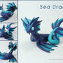 Polymer Clay Sea Water Dragon WIP