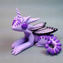 Polymer Clay Unicorn Dragon Lavander