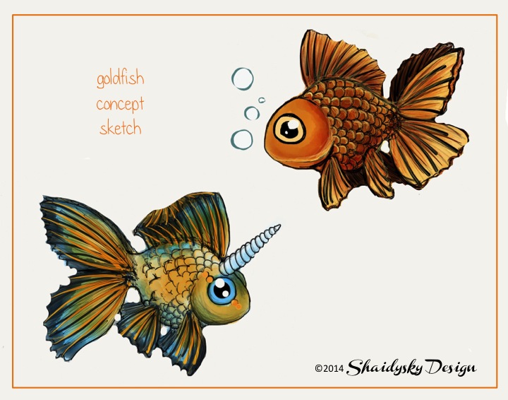 Goldfish Concept Sketch