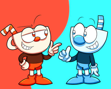 Cuphead And Mugman