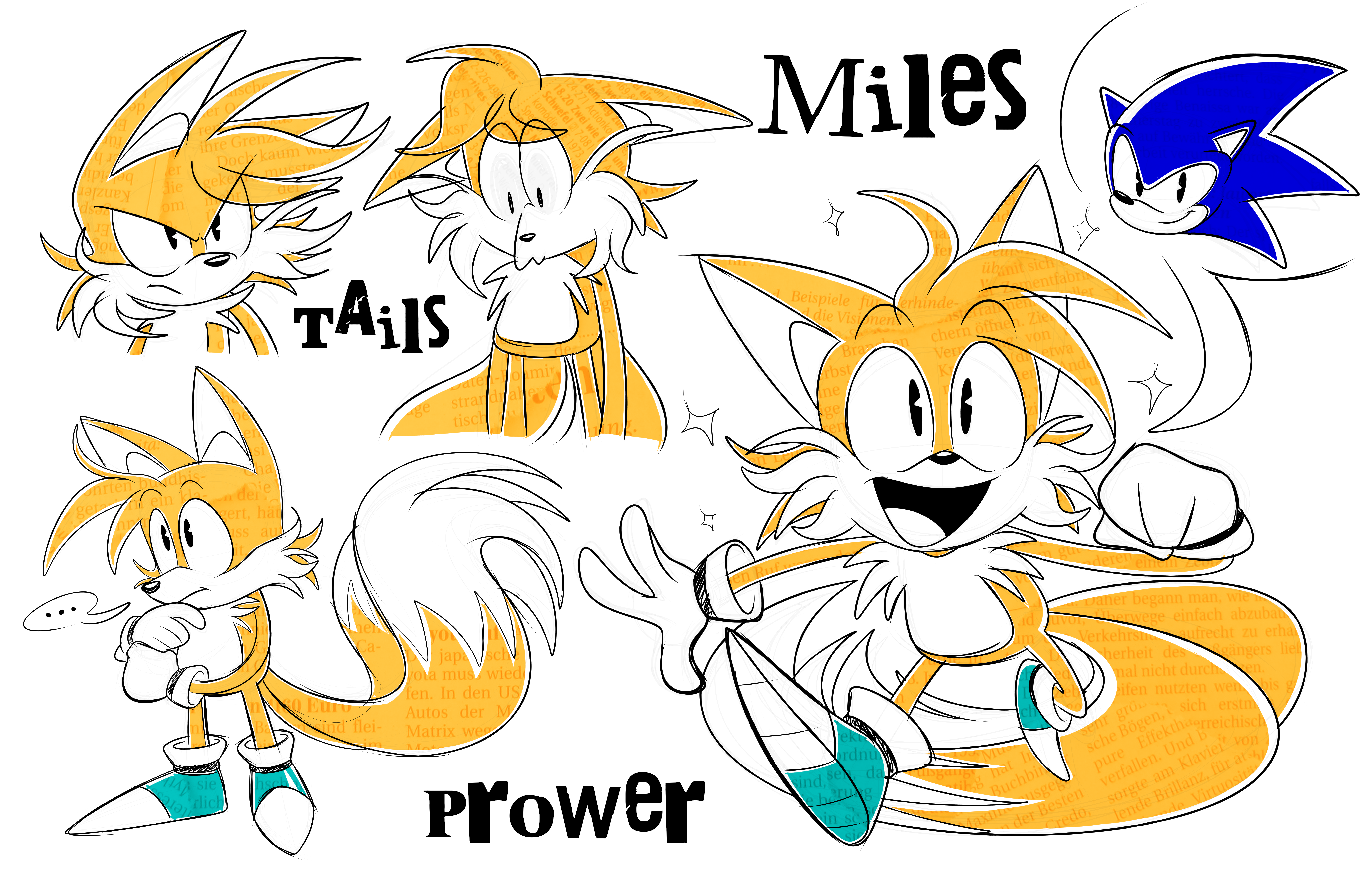 Tails Da Tails Doodles by EndyRendy on DeviantArt