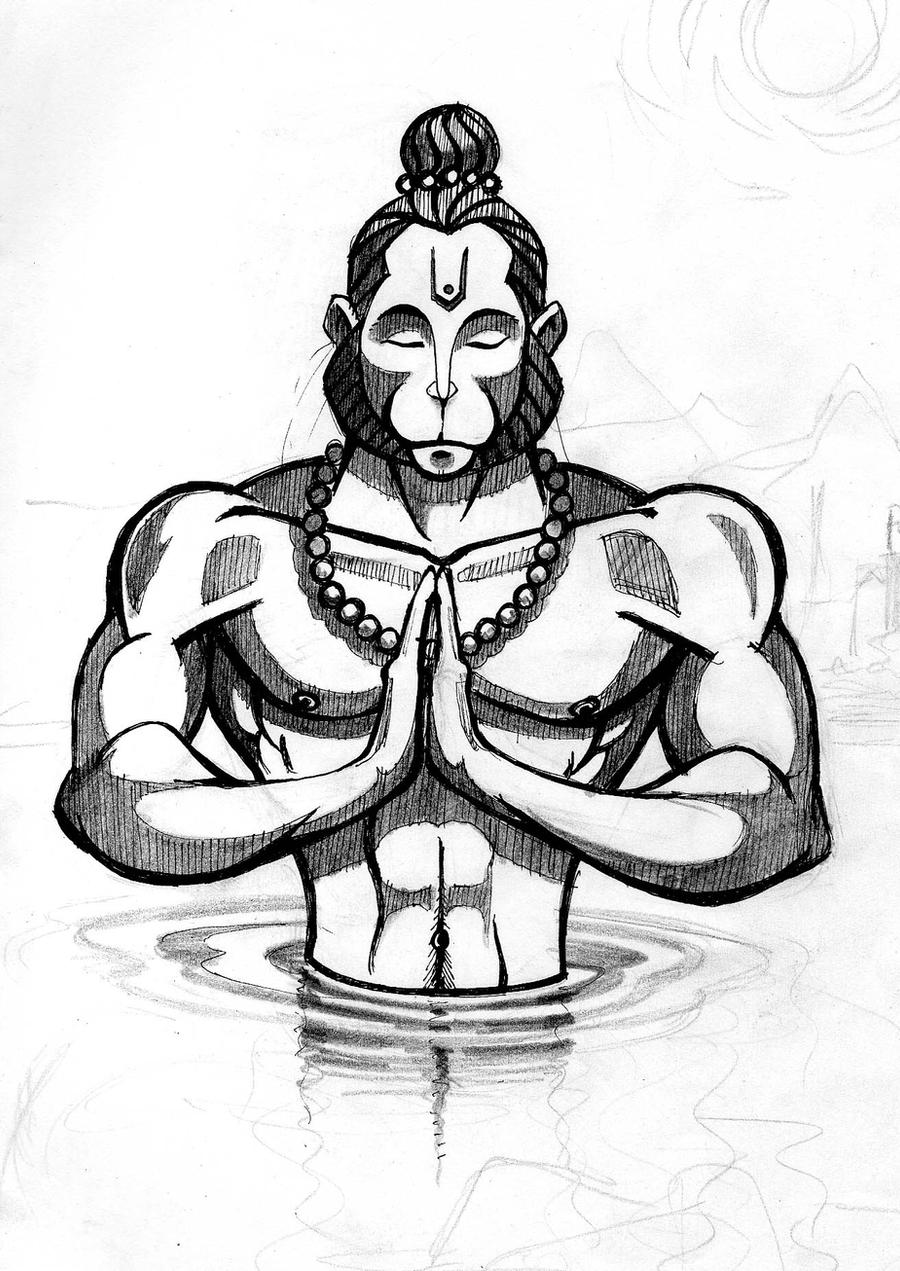 Hanuman by VRaam on DeviantArt