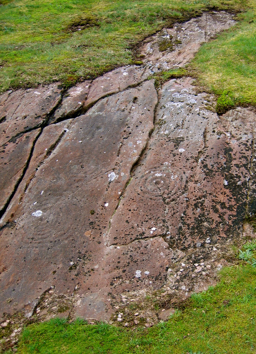 Small area of rocky outcrop