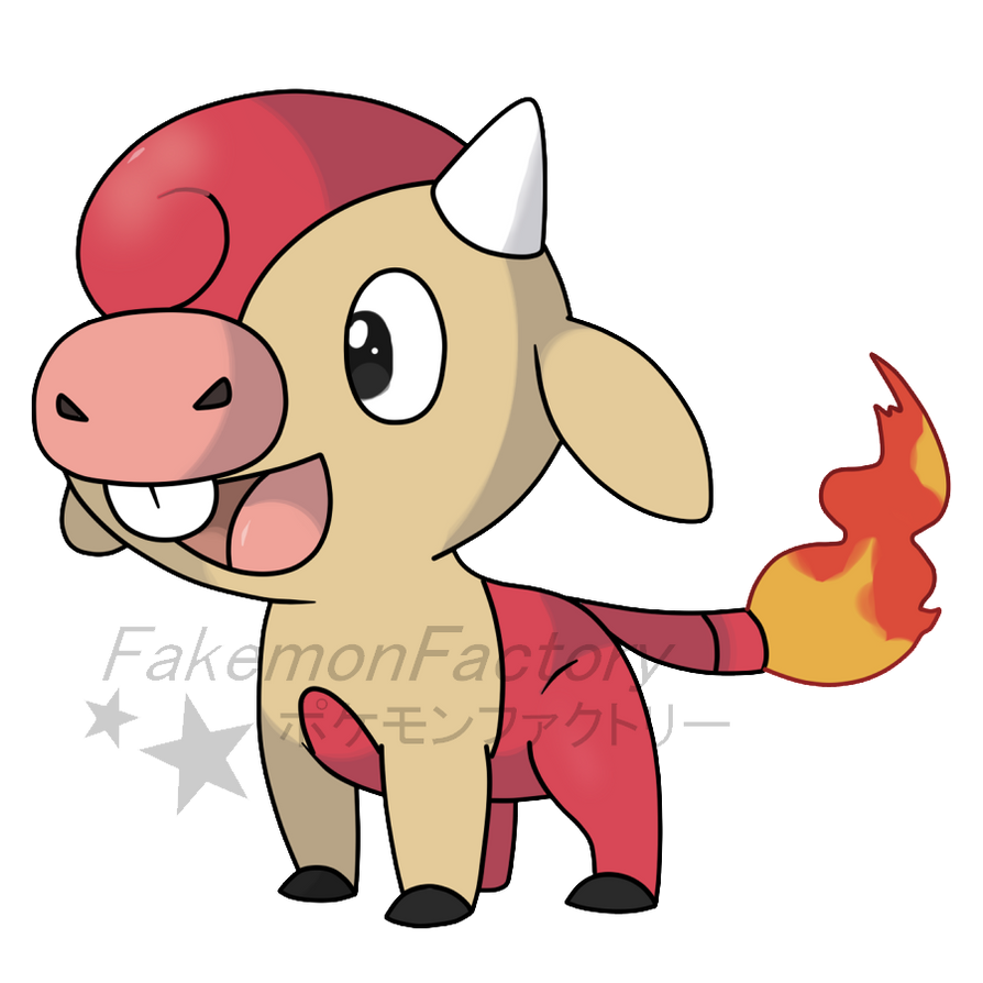 Pyro Goat Pokemon by harikenn on DeviantArt