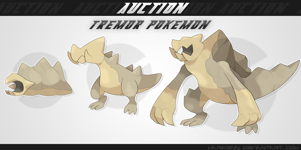 Pokemon Auction: Tremor Monsters