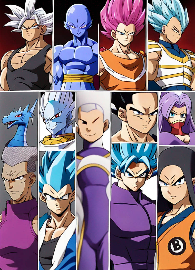 Personnages fictifs de dragons ball Super