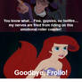 Who's Happy At Ariel Ends Up With Frollo