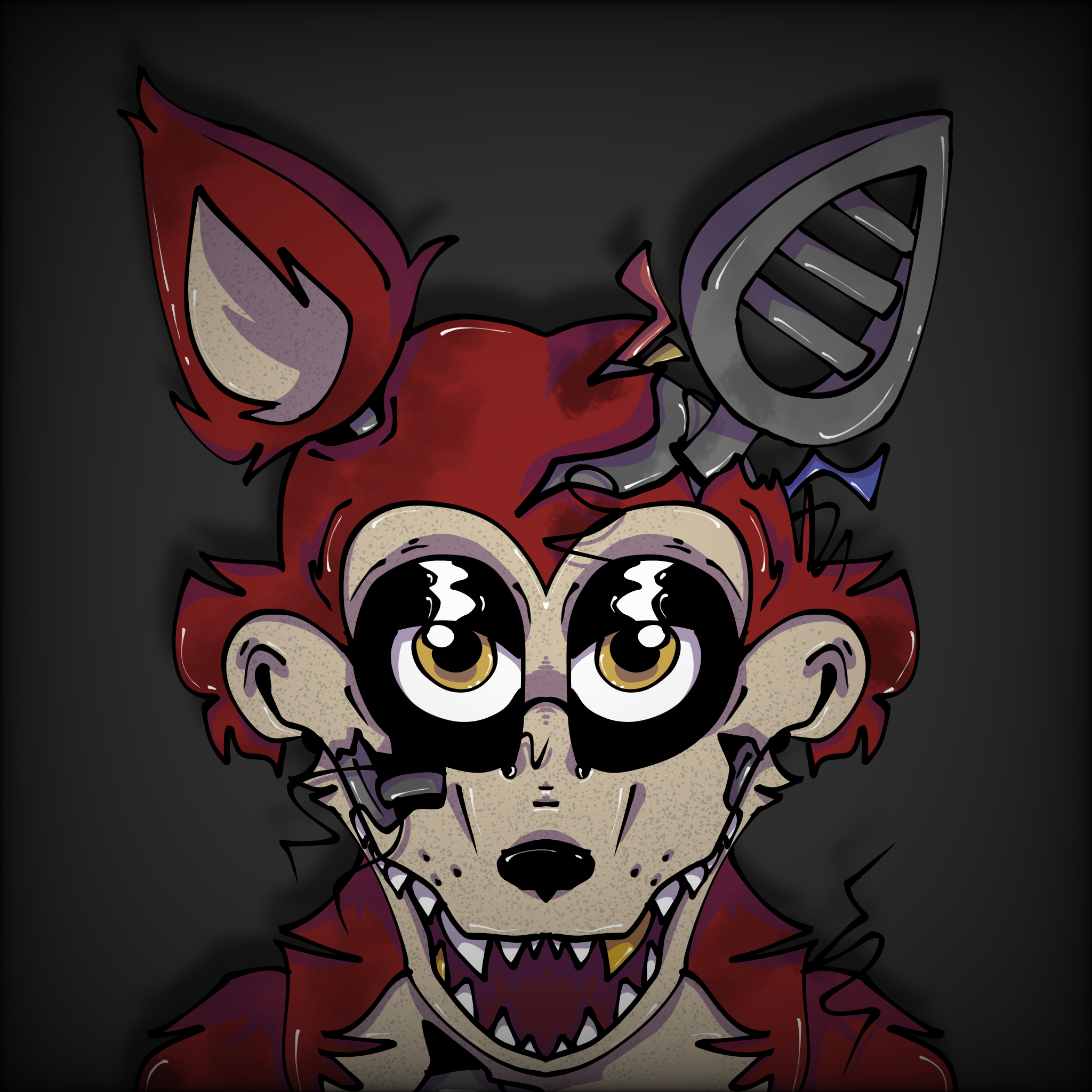 Human! Withered Foxy by Amythestx on DeviantArt