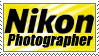 Nikon Photographer Stamp by BiOzZ