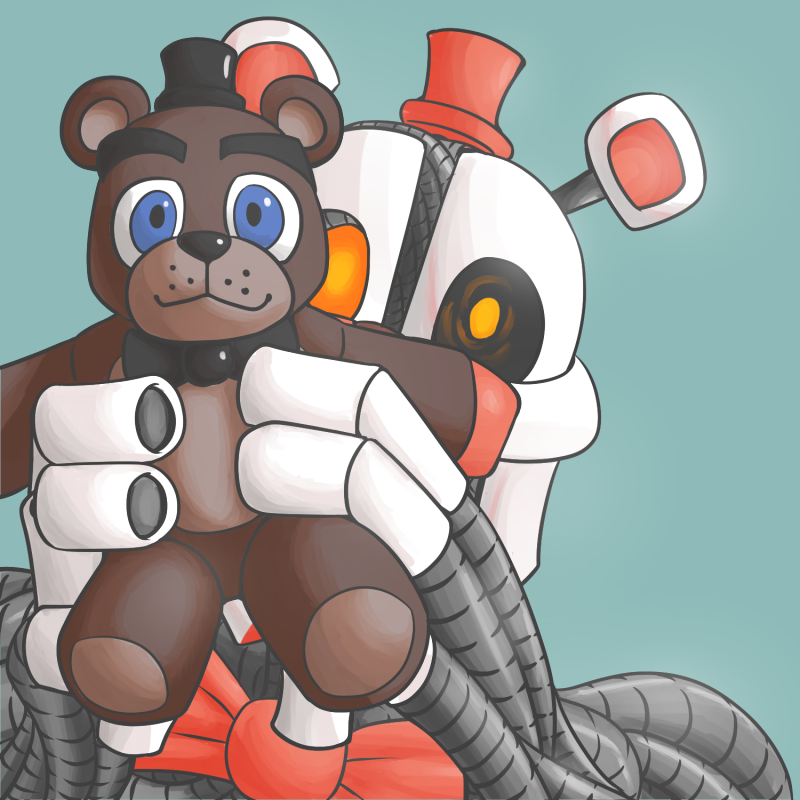 Molten Freddy Hug 🤗 My Fanart