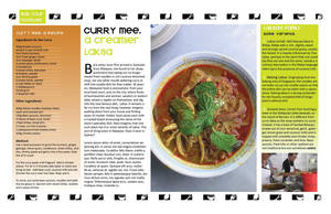 Laksa editorial design spread